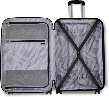 Stratum 3.0 Carry-On Spinner, Airline Approved, Durable Hardside Luggage, Expands 1.5", RightHeight™ Adjustable Handle, Pink Blush