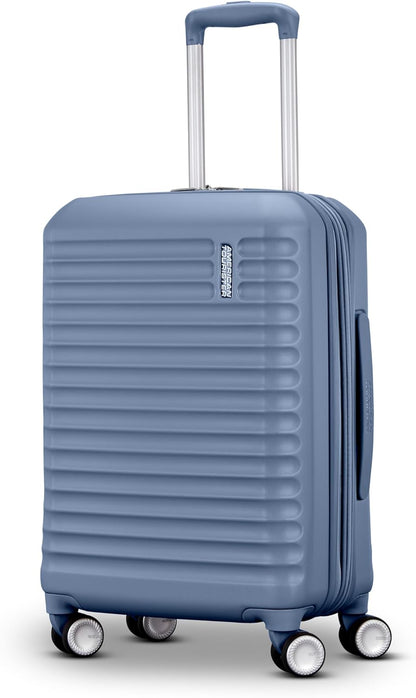 Stratum 3.0 Carry-On Spinner, Airline Approved, Durable Hardside Luggage, Expands 1.5", RightHeight™ Adjustable Handle, Pink Blush