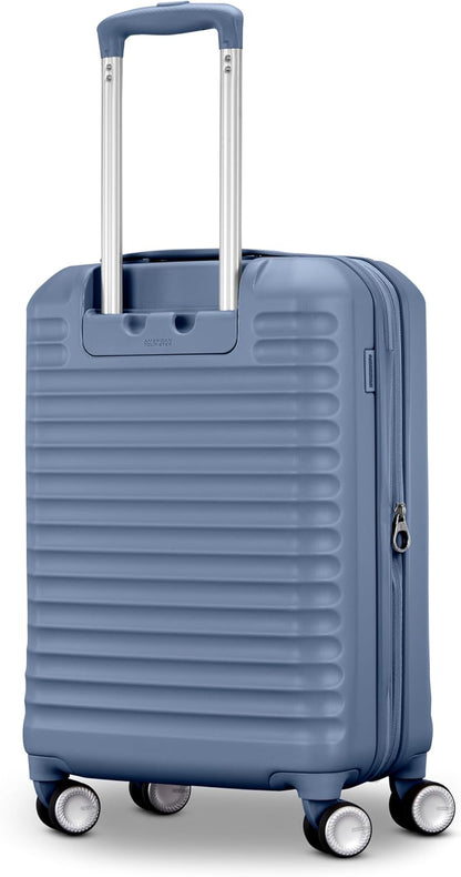 Stratum 3.0 Carry-On Spinner, Airline Approved, Durable Hardside Luggage, Expands 1.5", RightHeight™ Adjustable Handle, Pink Blush