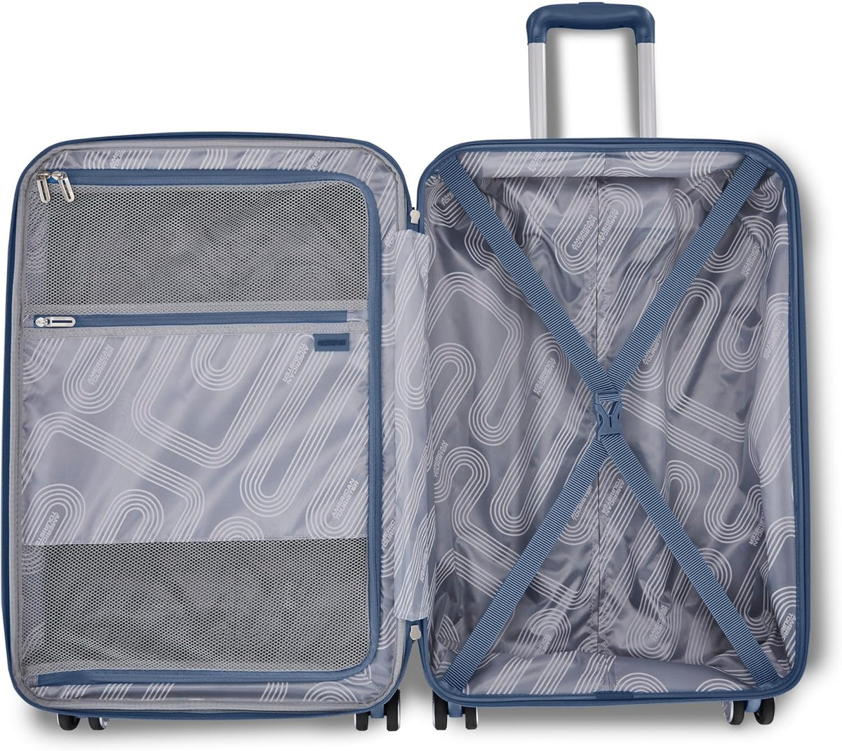 Stratum 3.0 Carry-On Spinner, Airline Approved, Durable Hardside Luggage, Expands 1.5", RightHeight™ Adjustable Handle, Pink Blush