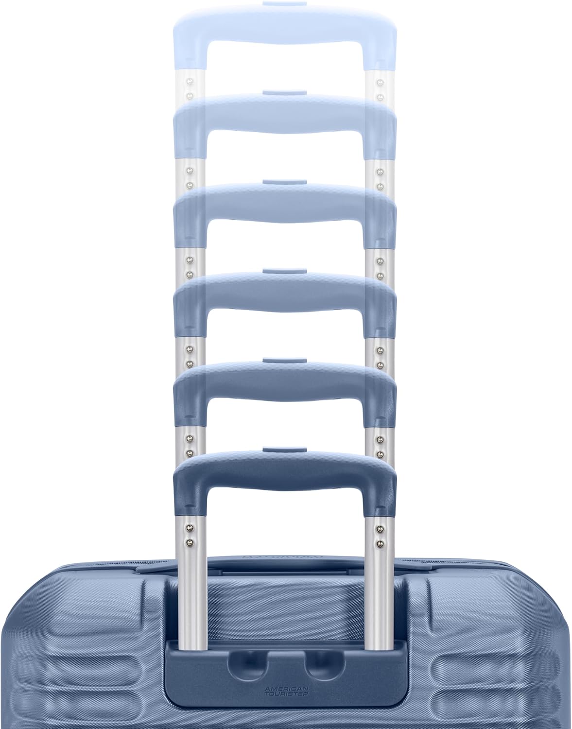 Stratum 3.0 Carry-On Spinner, Airline Approved, Durable Hardside Luggage, Expands 1.5", RightHeight™ Adjustable Handle, Pink Blush
