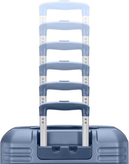 Stratum 3.0 Carry-On Spinner, Airline Approved, Durable Hardside Luggage, Expands 1.5", RightHeight™ Adjustable Handle, Pink Blush