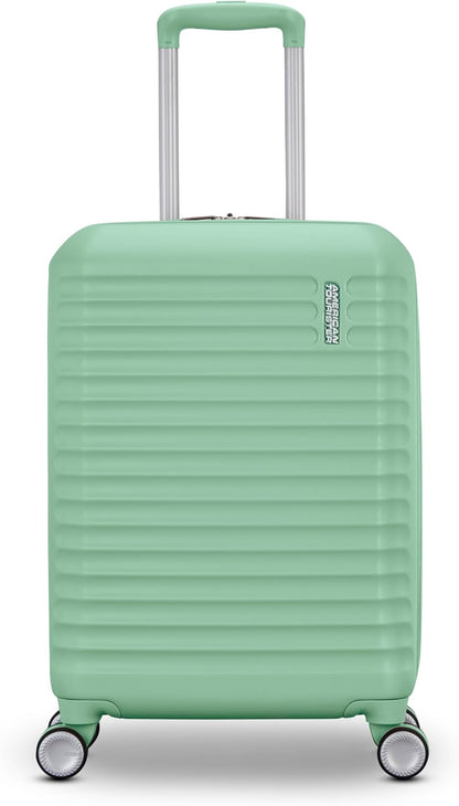 Stratum 3.0 Carry-On Spinner, Airline Approved, Durable Hardside Luggage, Expands 1.5", RightHeight™ Adjustable Handle, Pink Blush