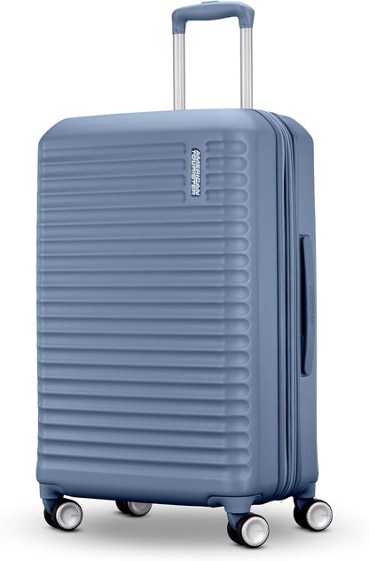 Stratum 3.0 Carry-On Spinner, Airline Approved, Durable Hardside Luggage, Expands 1.5", RightHeight™ Adjustable Handle, Pink Blush