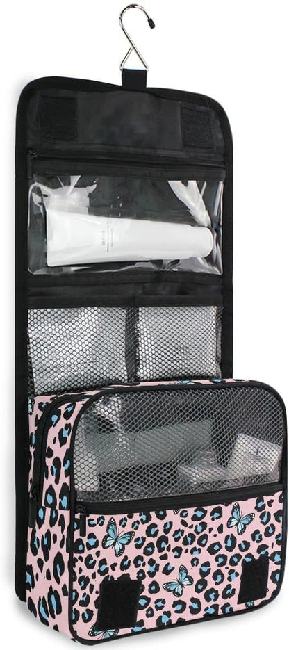Hanging Travel Toiletry Bag Kit Makeup Case Cosmetics Organizer for Men Women - Colors B