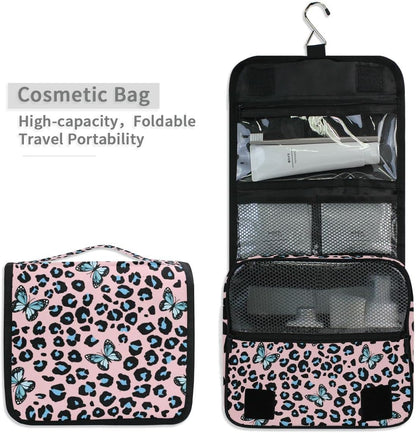Hanging Travel Toiletry Bag Kit Makeup Case Cosmetics Organizer for Men Women - Colors B