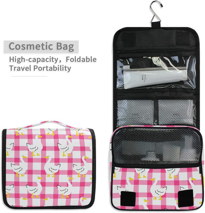 Hanging Travel Toiletry Bag Kit Makeup Case Cosmetics Organizer for Men Women - Colors B