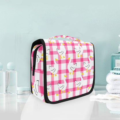 Hanging Travel Toiletry Bag Kit Makeup Case Cosmetics Organizer for Men Women - Colors B