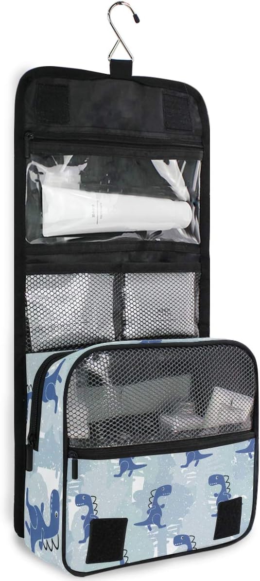 Hanging Travel Toiletry Bag Kit Makeup Case Cosmetics Organizer for Men Women - Colors B