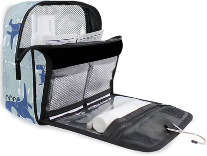 Hanging Travel Toiletry Bag Kit Makeup Case Cosmetics Organizer for Men Women - Colors B
