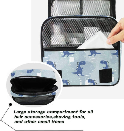 Hanging Travel Toiletry Bag Kit Makeup Case Cosmetics Organizer for Men Women - Colors B