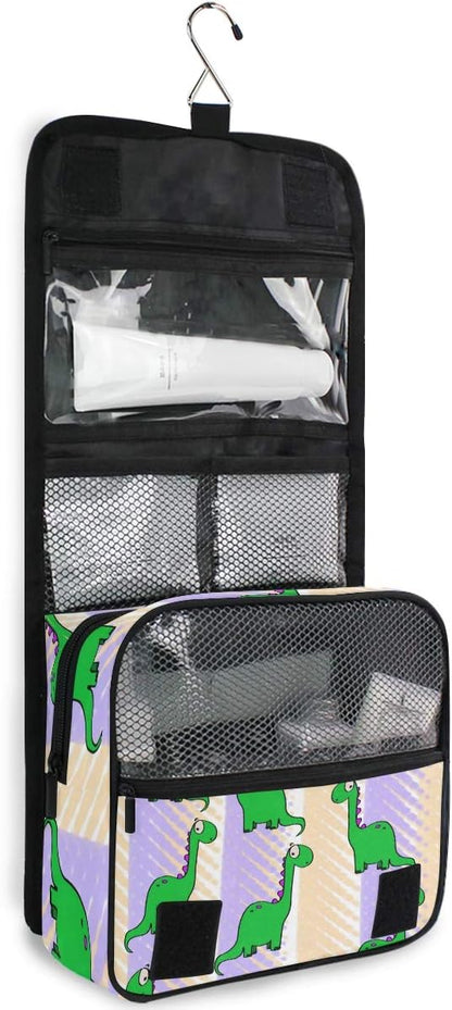 Hanging Travel Toiletry Bag Kit Makeup Case Cosmetics Organizer for Men Women - Colors B