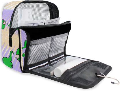 Hanging Travel Toiletry Bag Kit Makeup Case Cosmetics Organizer for Men Women - Colors B
