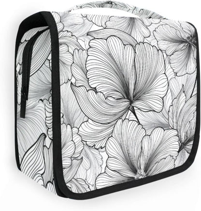 Hanging Travel Toiletry Bag Kit Makeup Case Cosmetics Organizer for Men Women - Colors B