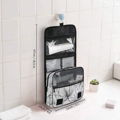 Hanging Travel Toiletry Bag Kit Makeup Case Cosmetics Organizer for Men Women - Colors B