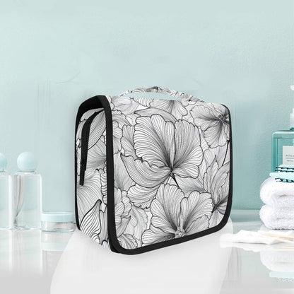 Hanging Travel Toiletry Bag Kit Makeup Case Cosmetics Organizer for Men Women - Colors B