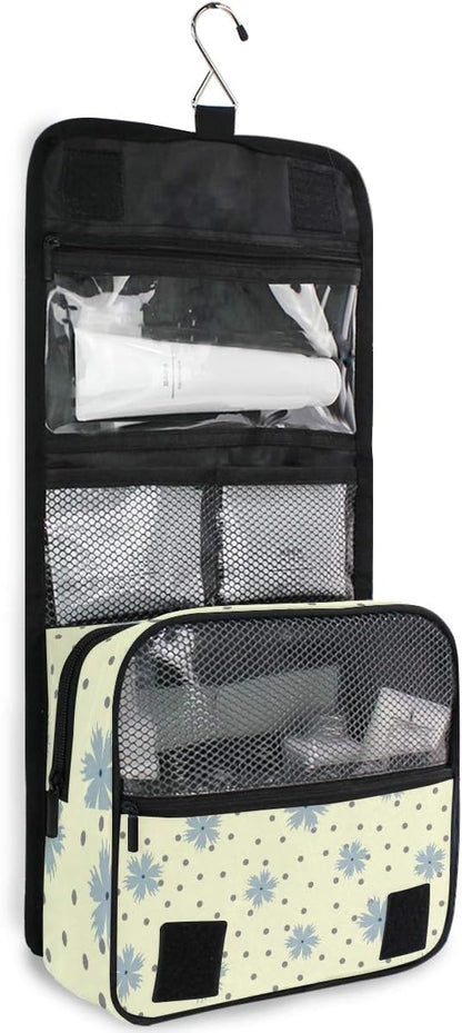 Hanging Travel Toiletry Bag Kit Makeup Case Cosmetics Organizer for Men Women - Colors B
