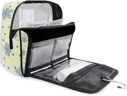 Hanging Travel Toiletry Bag Kit Makeup Case Cosmetics Organizer for Men Women - Colors B