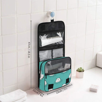 Hanging Travel Toiletry Bag Kit Makeup Case Cosmetics Organizer for Men Women - Colors B