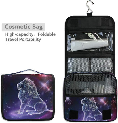 Hanging Travel Toiletry Bag Kit Makeup Case Cosmetics Organizer for Men Women - Colors B