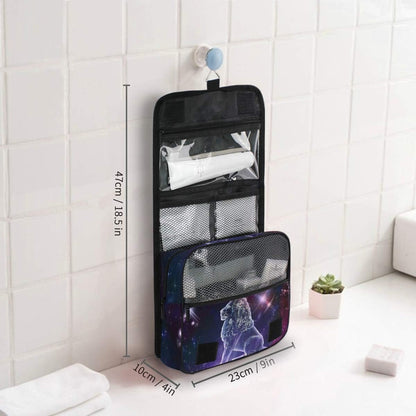 Hanging Travel Toiletry Bag Kit Makeup Case Cosmetics Organizer for Men Women - Colors B