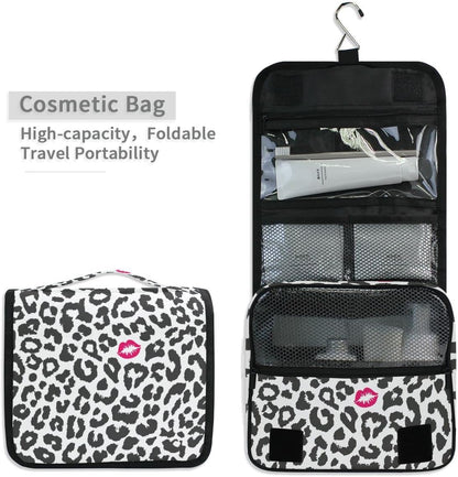 Hanging Travel Toiletry Bag Kit Makeup Case Cosmetics Organizer for Men Women - Colors B
