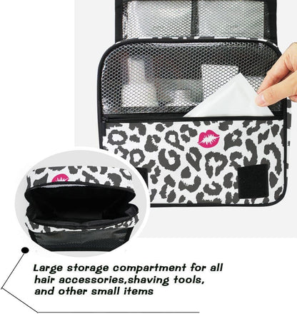 Hanging Travel Toiletry Bag Kit Makeup Case Cosmetics Organizer for Men Women - Colors B