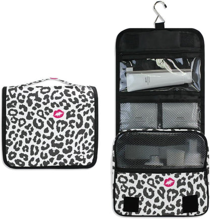 Hanging Travel Toiletry Bag Kit Makeup Case Cosmetics Organizer for Men Women - Colors B