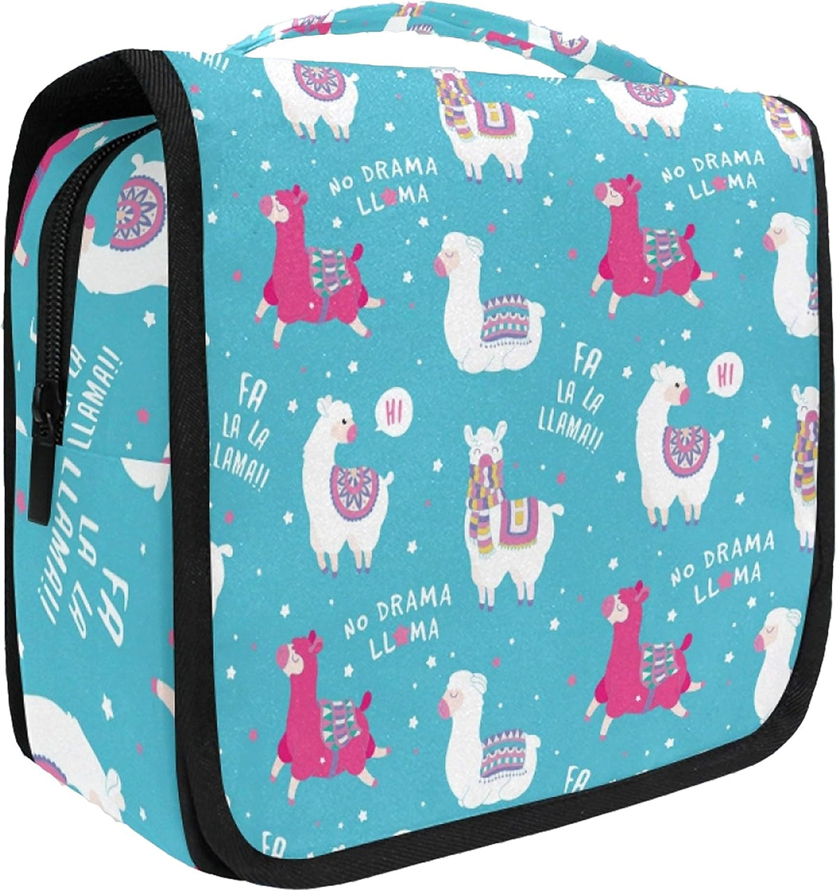 Hanging Travel Toiletry Bag Kit Makeup Case Cosmetics Organizer for Men Women - Colors B