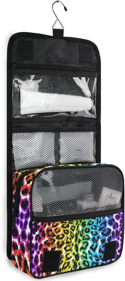 Hanging Travel Toiletry Bag Kit Makeup Case Cosmetics Organizer for Men Women - Colors B
