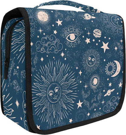 Hanging Travel Toiletry Bag Kit Makeup Case Cosmetics Organizer for Men Women - Colors B