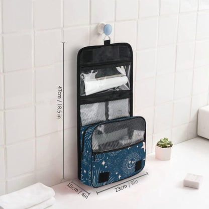 Hanging Travel Toiletry Bag Kit Makeup Case Cosmetics Organizer for Men Women - Colors B