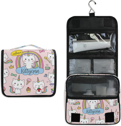 Hanging Travel Toiletry Bag Kit Makeup Case Cosmetics Organizer for Men Women - Colors B