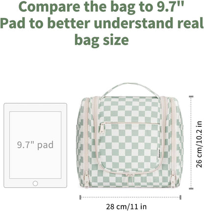 Hanging Toiletry Bag for Women Travel Makeup Bag Organizer Toiletries Bag for Cosmetics Essentials Accessories