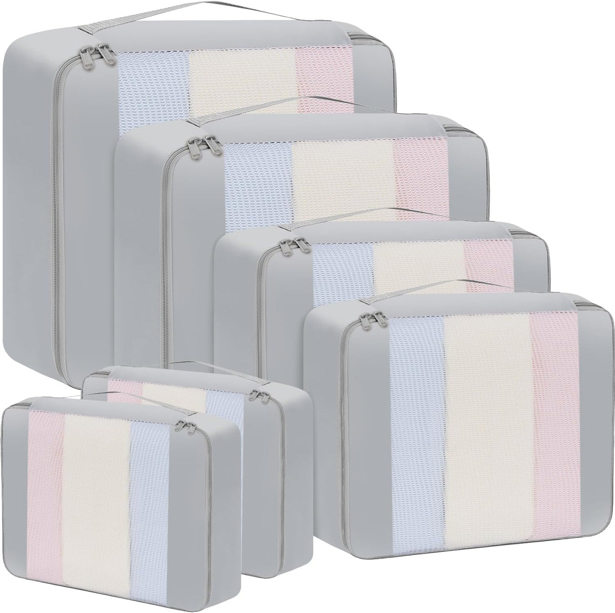 6 Set/8 Set/10 Set Packing Cubes Various Sizes Packing Organizer for Travel Accessories Luggage Carry On Suitcase