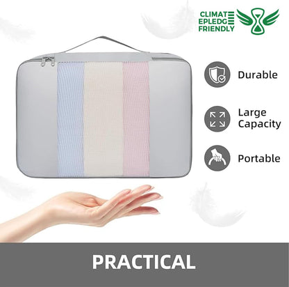 6 Set/8 Set/10 Set Packing Cubes Various Sizes Packing Organizer for Travel Accessories Luggage Carry On Suitcase