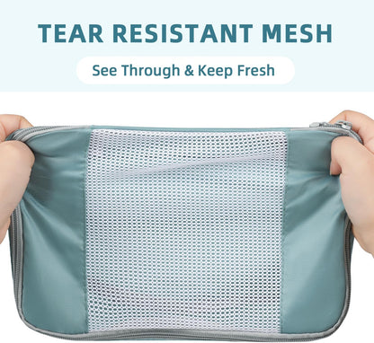 6 Set/8 Set/10 Set Packing Cubes Various Sizes Packing Organizer for Travel Accessories Luggage Carry On Suitcase