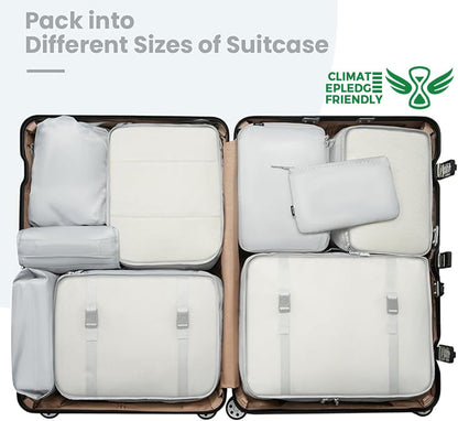 6 Set/8 Set/10 Set Packing Cubes Various Sizes Packing Organizer for Travel Accessories Luggage Carry On Suitcase