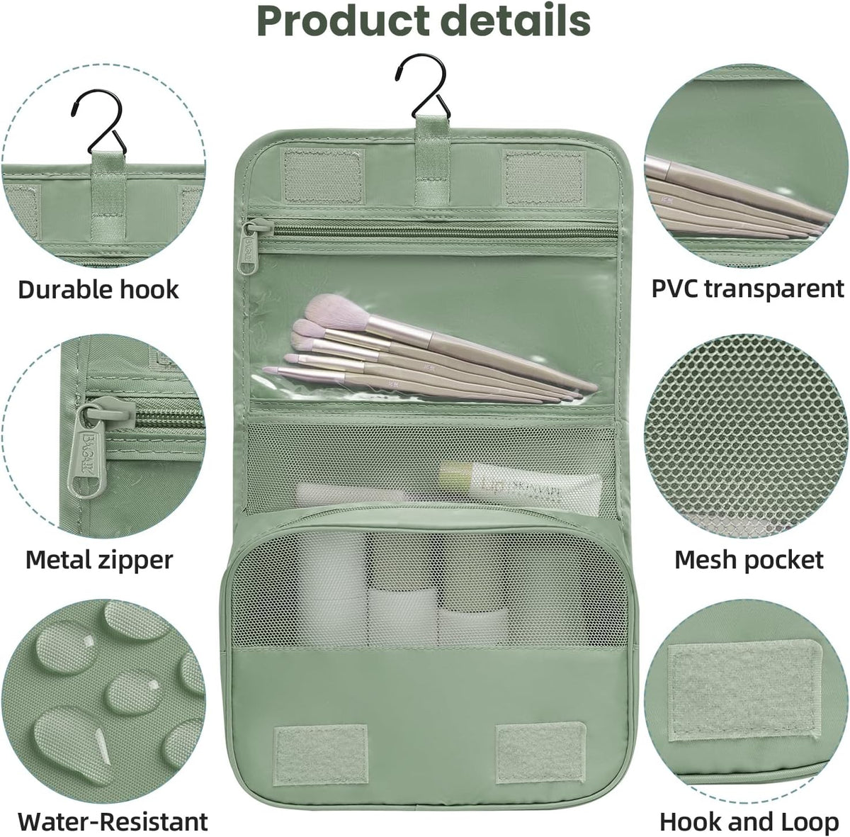 6 Set/8 Set/10 Set Packing Cubes Various Sizes Packing Organizer for Travel Accessories Luggage Carry On Suitcase