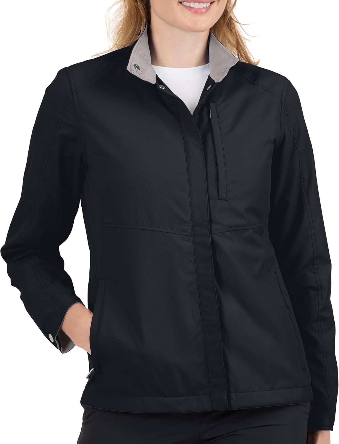 Epic Travel Jacket for Women - 22 Hidden Pockets - Soft Shell Coat - Pickpocket Proof Clothing