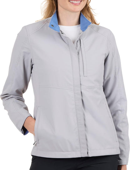 Epic Travel Jacket for Women - 22 Hidden Pockets - Soft Shell Coat - Pickpocket Proof Clothing