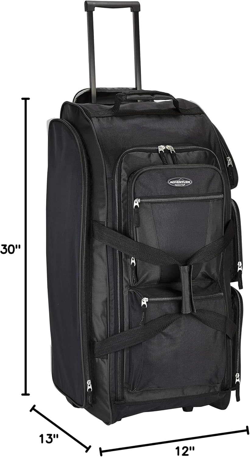 Xpedition 30 Inch Multi-Pocket Upright Rolling Duffel Bag