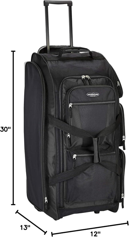 Xpedition 30 Inch Multi-Pocket Upright Rolling Duffel Bag