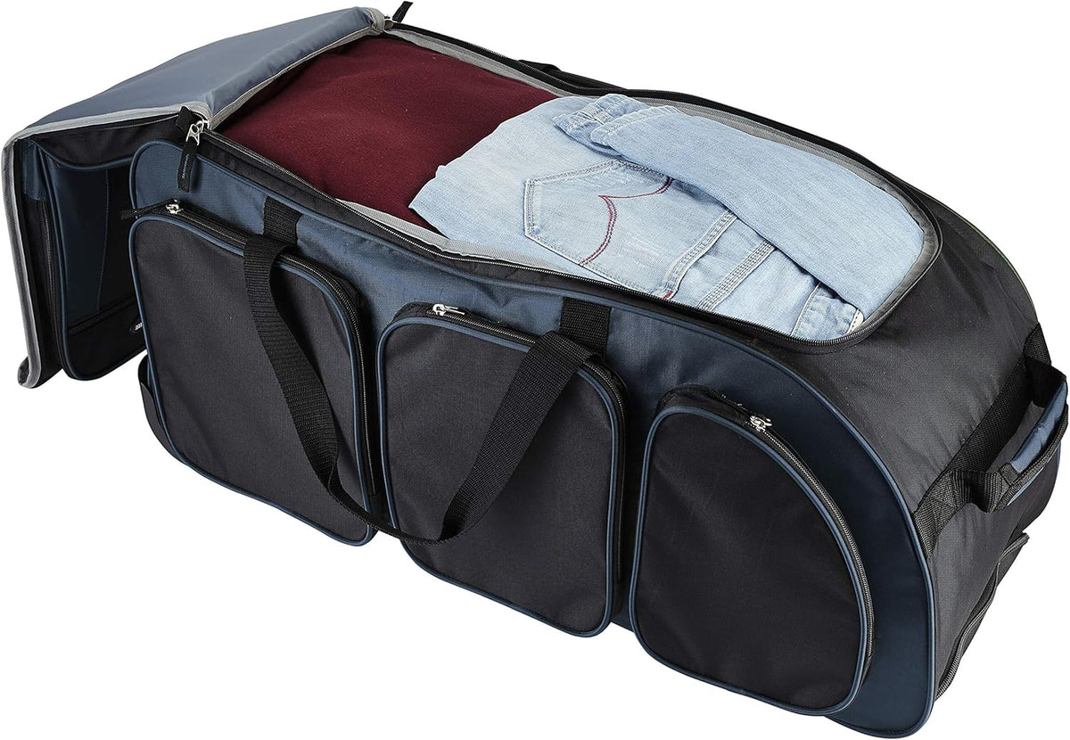 Xpedition 30 Inch Multi-Pocket Upright Rolling Duffel Bag