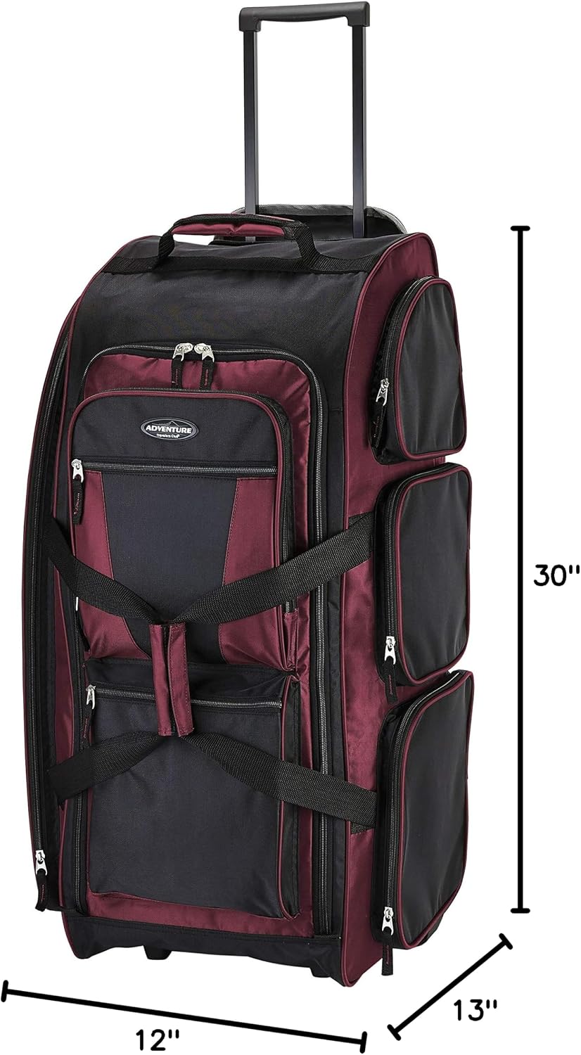Xpedition 30 Inch Multi-Pocket Upright Rolling Duffel Bag