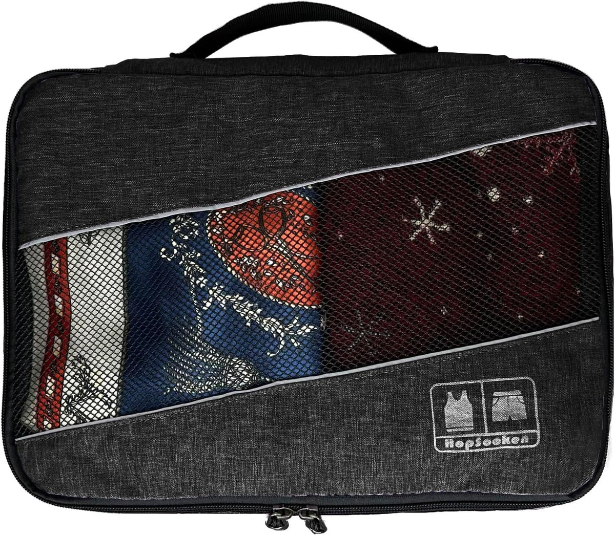 5 Set Packing Cubes for Travel Large Suitcase Luggage Organizer Bags Travel Accessories Vacation 4 Cubes 1 Laundry Pouch Bag