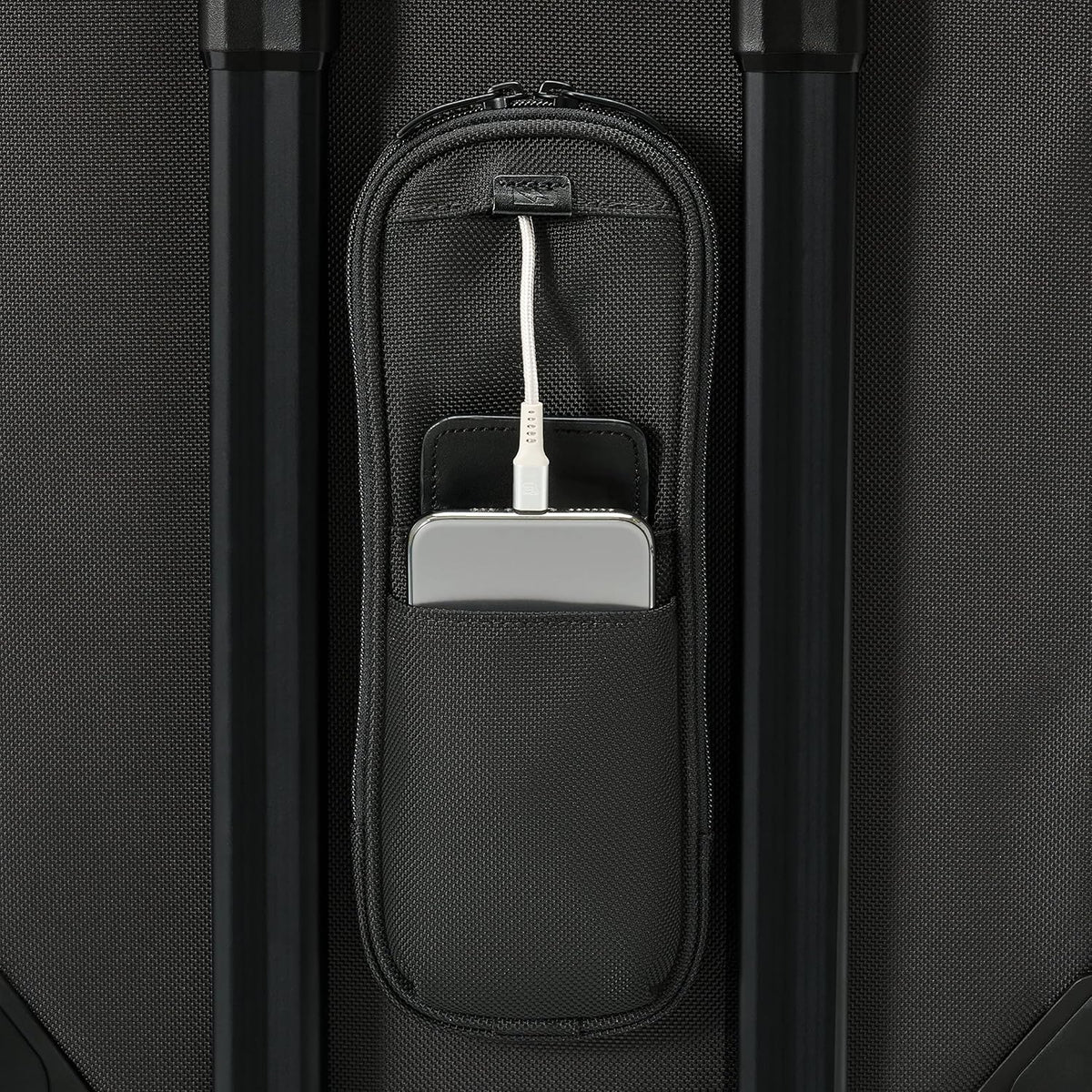 Briggs & Riley Cabin Spinner - Carry On Luggage for Travel, Suitcases with Wheels, Softside Rolling Bag for Men & Women, Fits Under Plane Seat, Interlocking Handle - Baseline Collection, Black