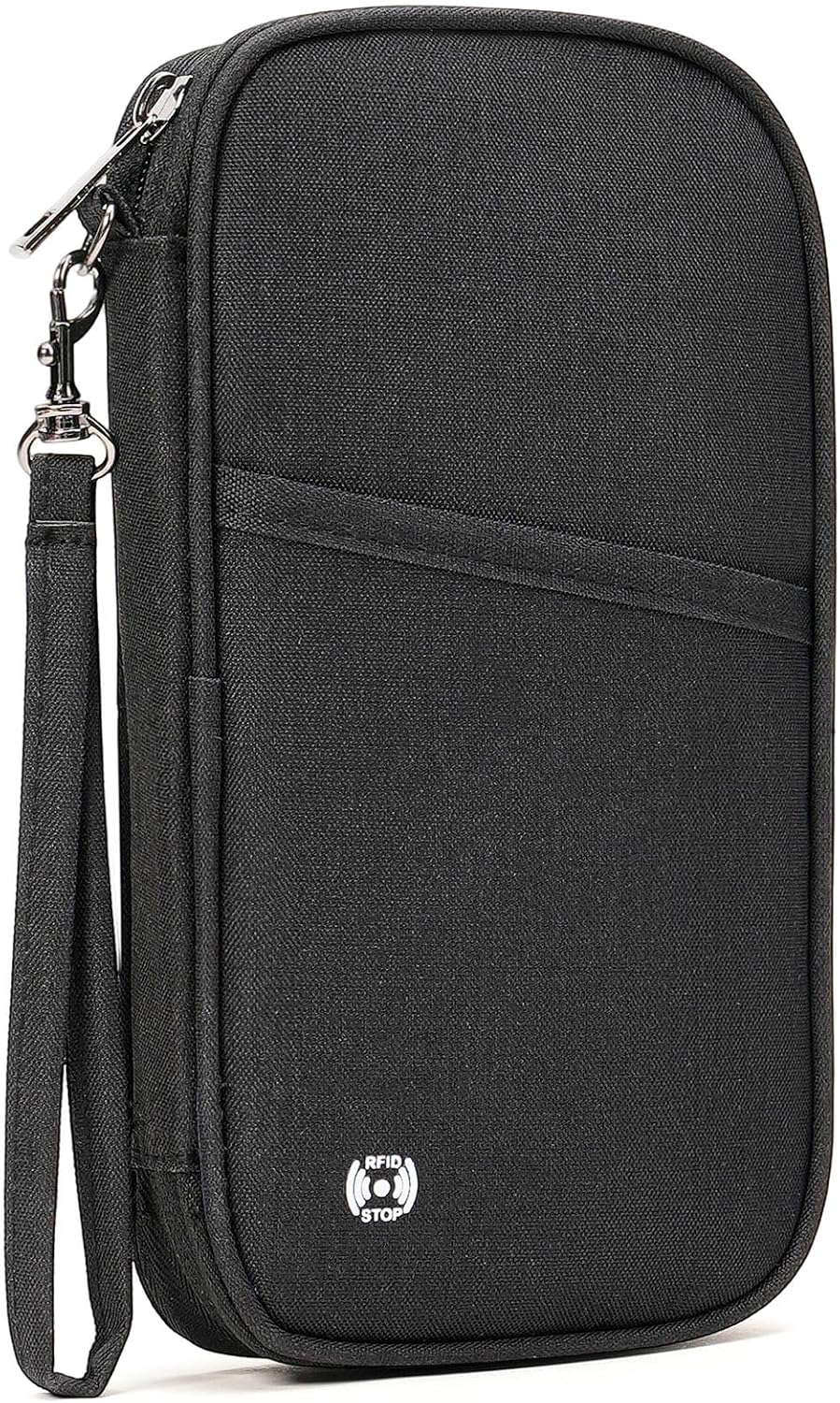 Travel Passport Wallet,RFID Blocking Waterproof Passport Holder Family Portable Travel Document Organizer for Men and Women
