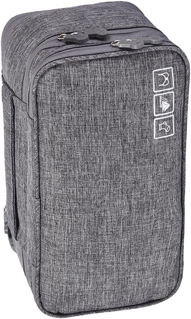 Cationic Underwear Storage Organizer Bag Waterproof Travel Pouch for Bras and Underwear Lightweight Travel Accessory