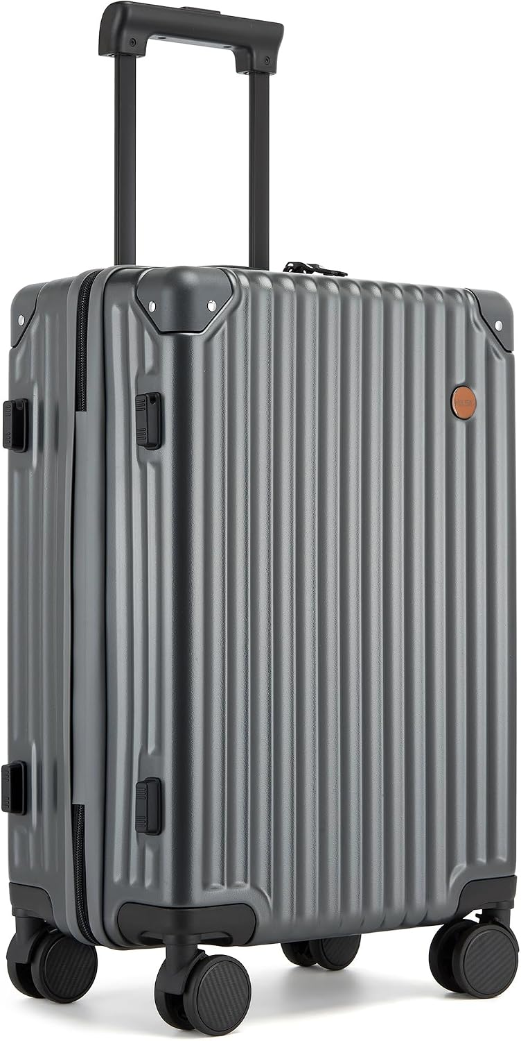20 IN ,22x14x9 Airline Approved with Spinner Wheel | TSA Lock, Lightweight Hard Shell Travel Luggage for Men and Women Holiday,Weekend Trip,Business Travel